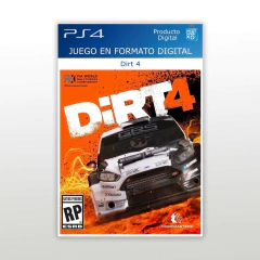 Dirt 4 PS4 Digital Primario