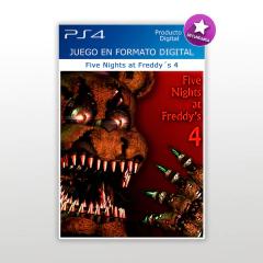 Five Nights at Freddy's 4 PS4 Digital Secundaria
